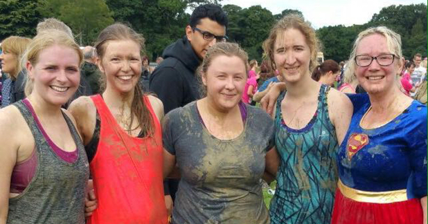 Laura, Georgie, Jo, Sophie and Lizzie take on Pretty Muddy 2016
